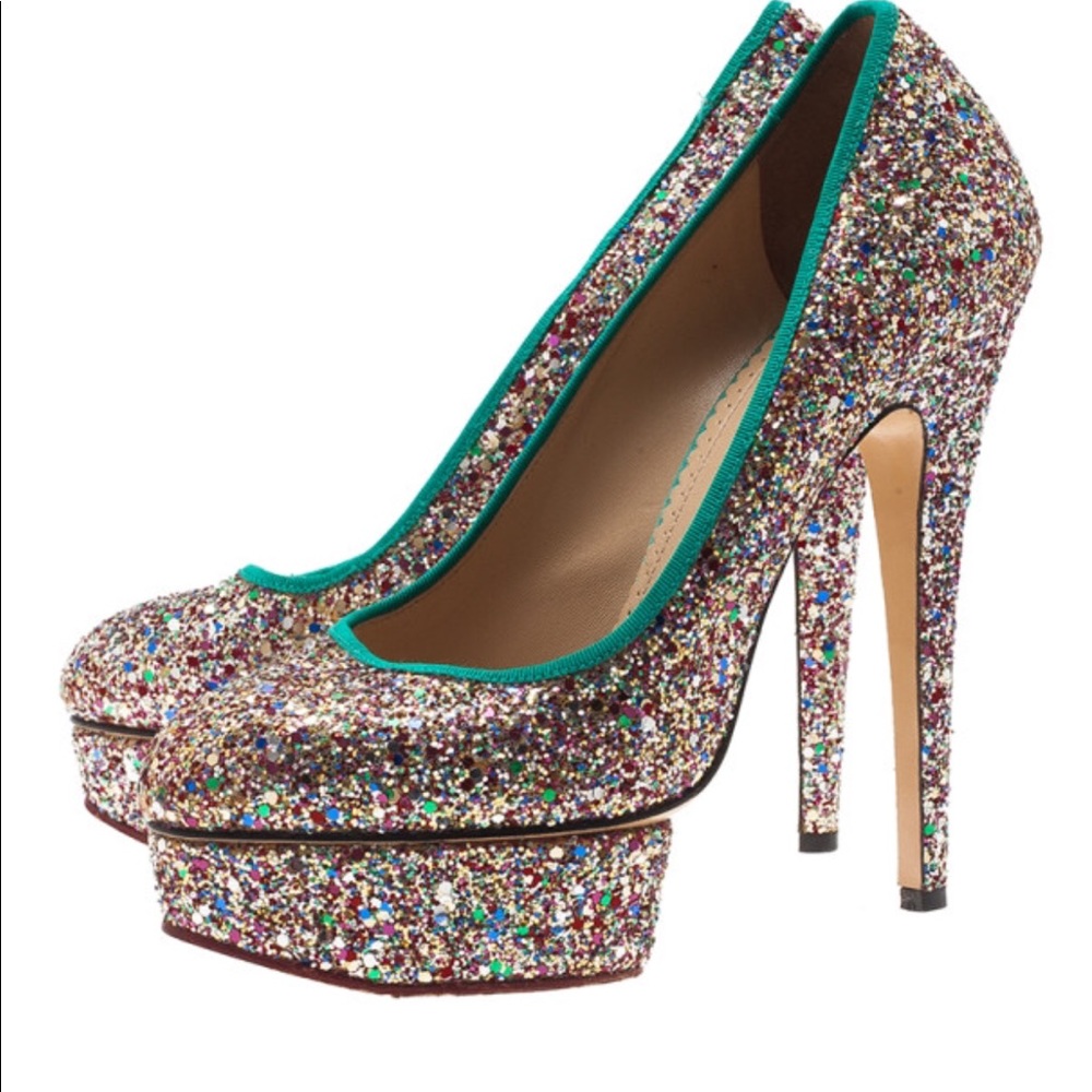 NEW! Authentic Charlotte Olympia Platform Pumps